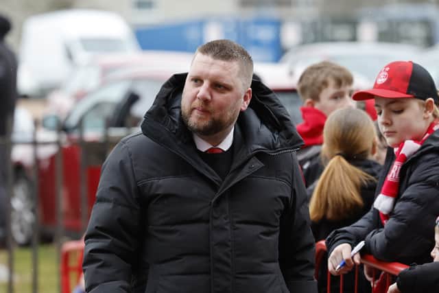 Aberdeen chief executive Alan Burrows.