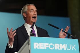 Reform UK leader Nigel Farage