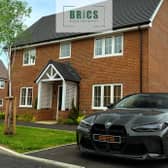 The Chichester house is brand new and ready to move into - it even comes with a free car