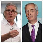 Sir Keir Starmer and Nigel Farage