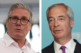 Sir Keir Starmer and Nigel Farage