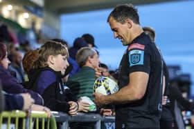 Departing Glasgow Warriors forward Henco Venter is a hugely popular figure with the club's supporters.