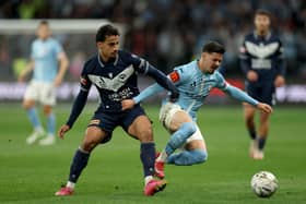 Daniel Arzani, left, is reportedly on Hearts' radar.