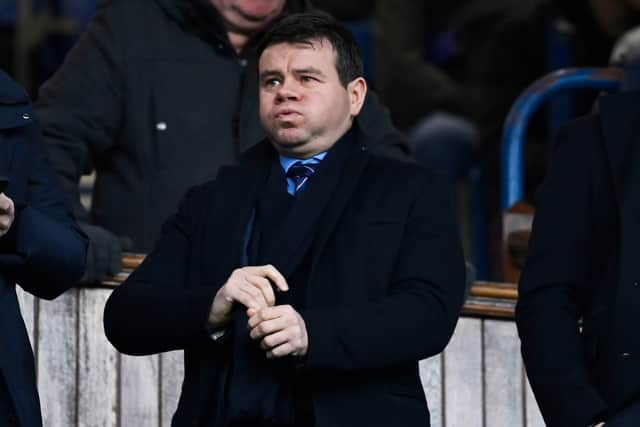 Former Rangers sporting director Ross Wilson.