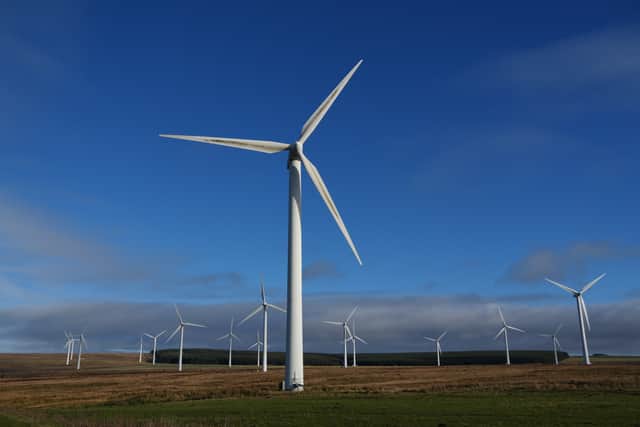 Windfarm in East Lothian 
