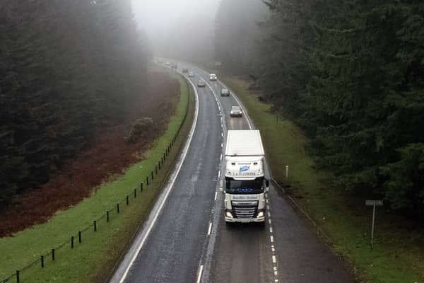 The A9 is now expected to become a dual carriageway between Perth and Inverness by 2035 (Picture: John Devlin)