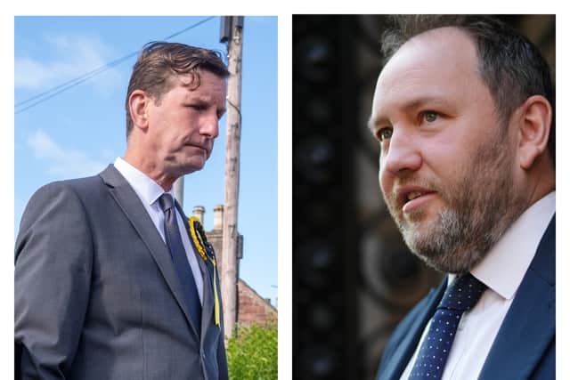 Dave Doogan and Ian Murray disagree over spending