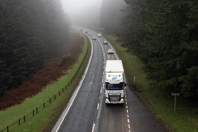 The A9 is now expected to become a dual carriageway between Perth and Inverness by 2035 (Picture: John Devlin)