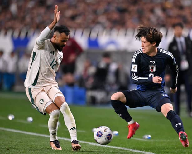 Ex-Celtic hero Kyogo Furuhashi is reported to be a target for two English Premier League clubs. Cr: Getty Images.