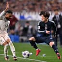 Ex-Celtic hero Kyogo Furuhashi is reported to be a target for two English Premier League clubs. Cr: Getty Images.
