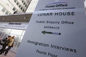 'At Lunar House a woman interviewed me, and wrote down all my details' (Picture: Scott Barbour)