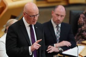 First Minister John Swinney
