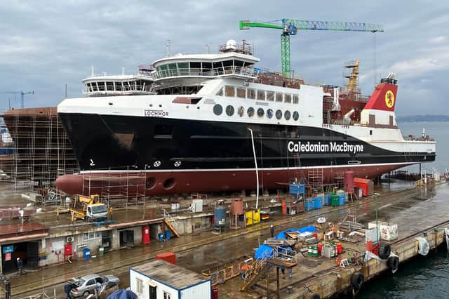 Lochmor under construction in March