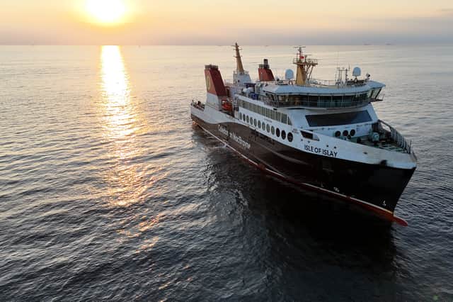 Isle of Islay on its sea trials off Turkey late May