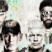 John Cena continues his quest to 'ruin' wrestling as he tags up with YouTuber Logan Paul to battle Cody Rhodes and Jey Uso at Money In The Bank 2025.