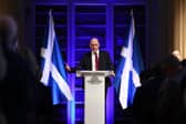 John Swinney's stances on the EU, Donald Trump and migration, among others, have won plaudits (Picture: Jeff J Mitchell)