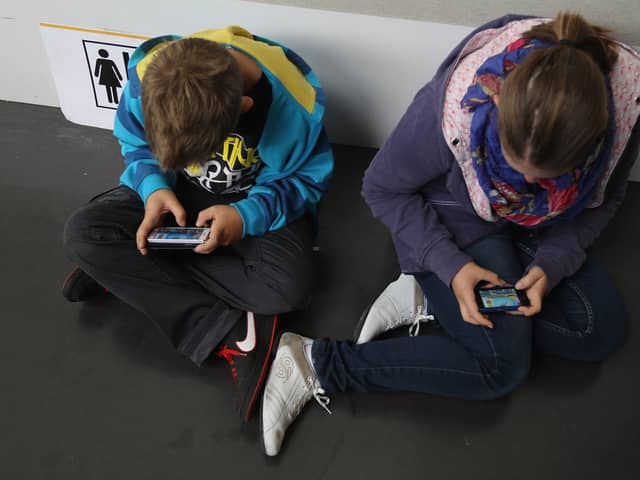 Papaya has warned of the mental impact of exposing children to smartphones and social media. Picture: Sean Gallup/Getty