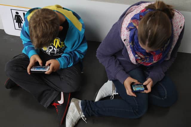 Papaya has warned of the mental impact of exposing children to smartphones and social media. Picture: Sean Gallup/Getty