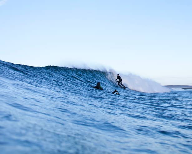 The View From the Shoulder at Thurso East, as captured by photographer Janeanne Gilchrist