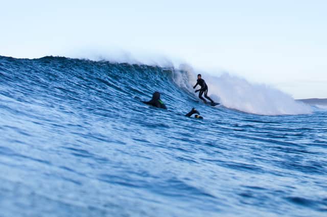 The View From the Shoulder at Thurso East, as captured by photographer Janeanne Gilchrist