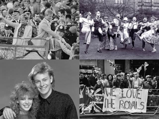 These were some of the most memorable moments in the 1980s, which united the nation