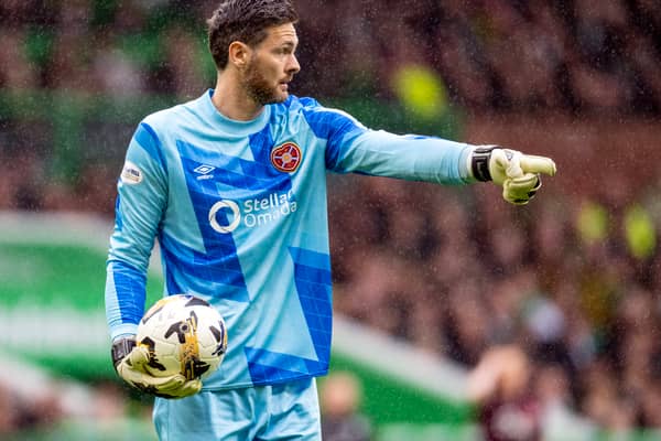 Craig Gordon is entering his testimonial year at Hearts. Cr: SNS Group.