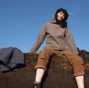 Virginia Hutchison, of the Isle of Lewis, is taking part in the Wildbiome Project to measure the impact of a hunter gatherer-style wild food diet on health. PIC: Mhairi Law.