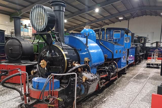 Locomotive 19B is being restored at Statfold Barn Railway