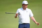 Bob MacIntyre reacts to a missed putt during the second round of the RBC Canadian Open  TPC Toronto at Osprey Valley in Caledon, Ontario 