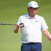 Bob MacIntyre reacts to a missed putt during the second round of the RBC Canadian Open  TPC Toronto at Osprey Valley in Caledon, Ontario 