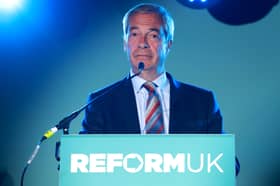 Nigel Farage's Reform UK party is the coming force in Scottish politics (Picture: Lia Toby)