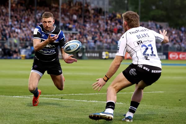 Scotland star Finn Russell helped Bath defeat Bristol.
