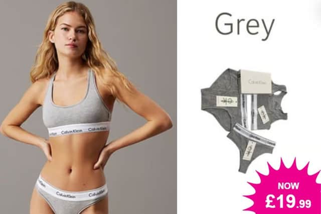 Women’s Calvin Klein 3-Piece Underwear Set
