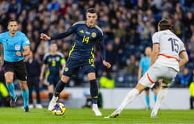 Lennon Miller made his Scotland debut off the bench against Iceland earlier this month.
