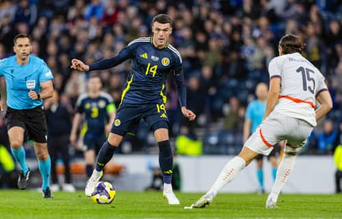 Lennon Miller made his Scotland debut off the bench against Iceland earlier this month.