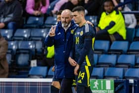Steve Clarke should remain Scotland’s manager, according to one former Tartan Army striker. Cr: SNS Group.
