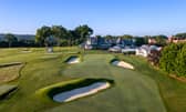 The 18th Hole of Oakmont Country Club in Pennsylvania 