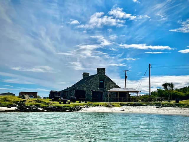 The Boathouse on the isle of Gigha is on the market