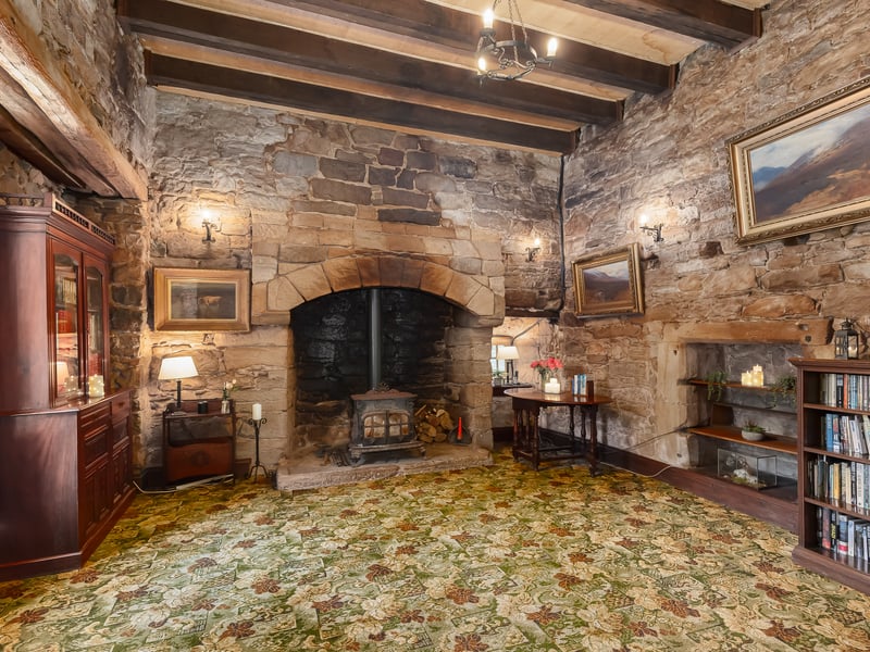 Inside Cramond Tower, which is set over five storeys and comes with a long history plus many modern comforts.