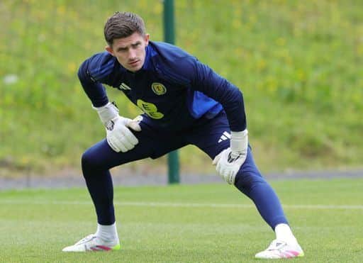 Ross Doohan made his Scotland debut against Liechenstein. 
