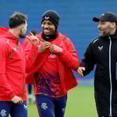Assistant coach Issame Charai, right, has left Rangers.