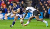 Scotland's Adam Hastings in action against Fiji at  Murrayfield, on November 2, 2024. The sides will meet in Suva on July 12.