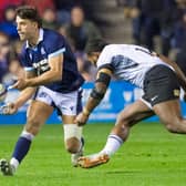 Scotland's Adam Hastings in action against Fiji at  Murrayfield, on November 2, 2024. The sides will meet in Suva on July 12.