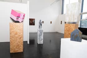 Installation view of the Gray's School of Art Degree SHow 2025