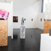 Installation view of the Gray's School of Art Degree SHow 2025