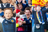 Here are 21 of the best retro photos of Scotland fans during the famous 2-2 draw with England at Hampden in 2017. Cr: SNS Group.