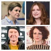 Some of the performers who will be highlights at the Edinburgh International Book Festival (from top left heading clockwise) Nicola Sturgeon, Alice Oseman, Irvine Welsh and Maggie O'Farrell.