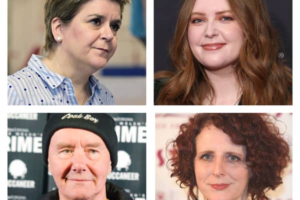 Some of the performers who will be highlights at the Edinburgh International Book Festival (from top left heading clockwise) Nicola Sturgeon, Alice Oseman, Irvine Welsh and Maggie O'Farrell.