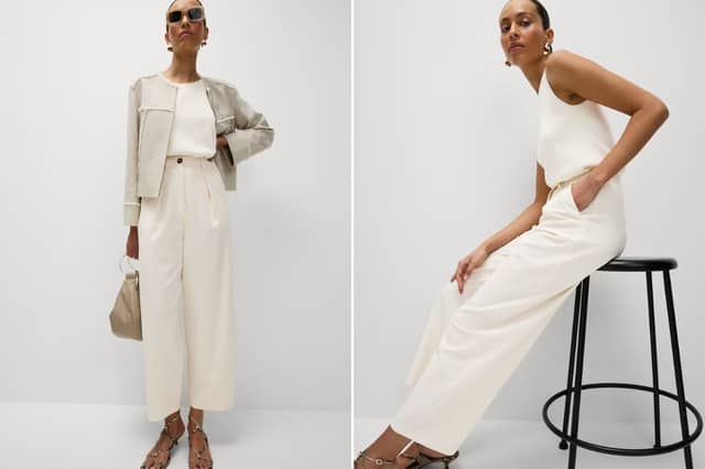 M&S is back online are we are ordering these perfect everyday Barrel Leg Trousers
