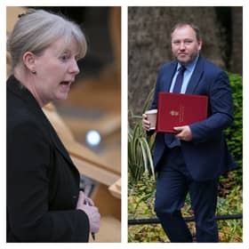 Shona Robison and Ian Murray